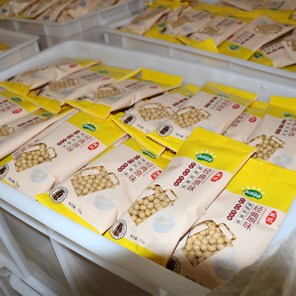 宏光食品為陽光豆坊代工 宏光食品為陽光豆坊代工